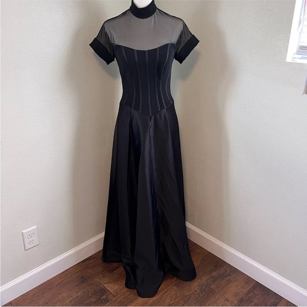 Black gown